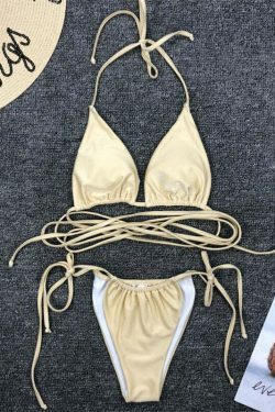 Y2K Aesthetic Micro Bikini Summer Set for Niche Women Fashion
