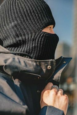 Y2K Aesthetic Mini Beanie/Balaclava - Coquette Grunge Fashion with Cute Tops & Pastel Goth Vibes