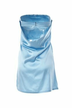 Y2K Aesthetic Off-Neck Tube Top Dress - Coquette Grunge with Pastel Goth Vibes
