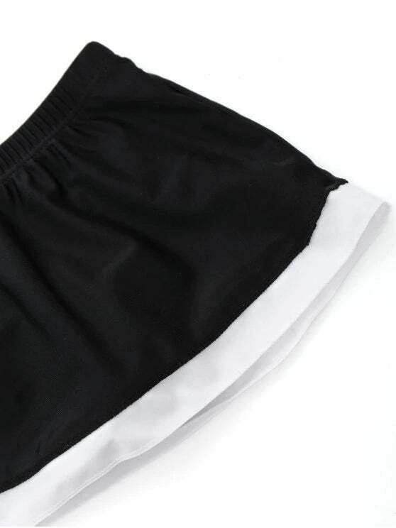 Y2K Aesthetic Off-Shoulder Bikini with Padded Overlay Y2K Aesthetic Off-Shoulder Bikini with Padded Overlay