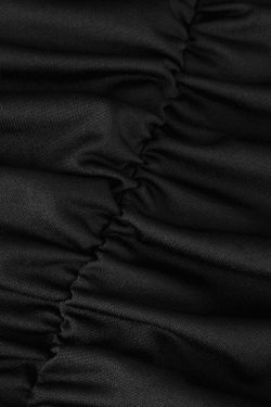 Y2K Aesthetic Off-Shoulder Ruched Midi Dress for Women - Coquette & Grunge Style Fashion