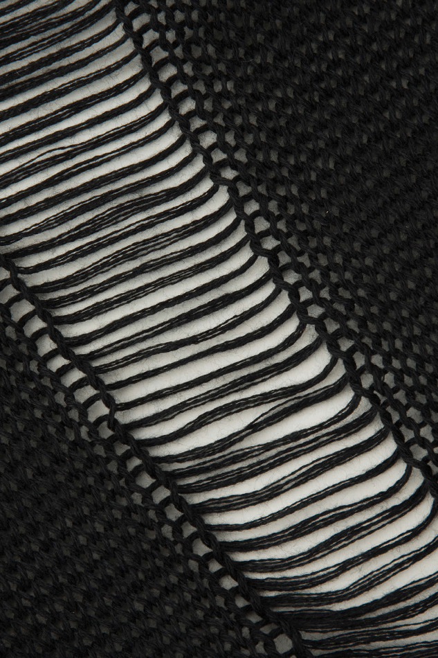 Y2K Aesthetic Off-The-Shoulder Knit Romper with Distressed Detail Y2K Aesthetic Off-The-Shoulder Knit Romper with Distressed Detail