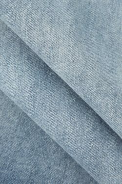 Y2K Aesthetic Ombre Frayed Slit Denim Maxi Skirt for Women - Coquette & Grunge Fashion