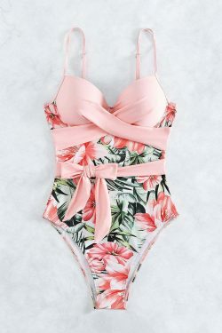 Y2K Aesthetic One-Piece Swimsuit Bikini for Niche Women Fashion