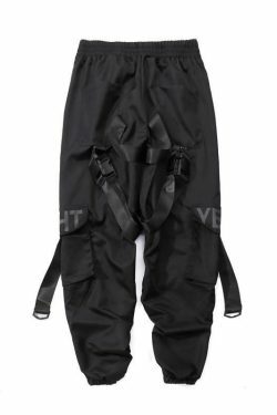 Y2K Aesthetic Paratrooper Cargo Pants for Niche Women Fashion