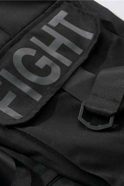 Y2K Aesthetic Paratrooper Cargo Pants for Niche Women Fashion