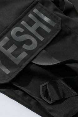 Y2K Aesthetic Paratrooper Cargo Pants for Niche Women Fashion