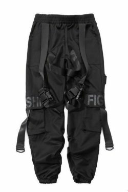 Y2K Aesthetic Paratrooper Cargo Pants for Niche Women Fashion
