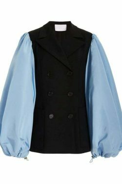 Y2K Aesthetic Patch Vest Suit with Blouse and Pant - Coquette Grunge Fashion for Women