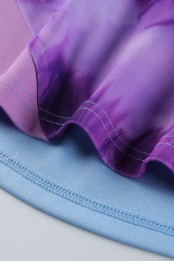 Y2K Aesthetic Patchwork Dress with Coquette Style and Grunge Flair