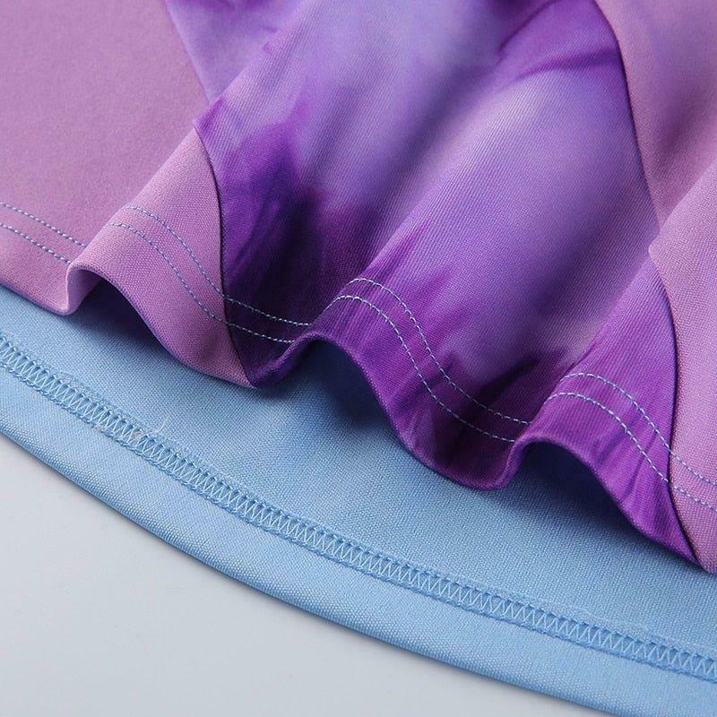 Y2K Aesthetic Patchwork Dress with Coquette Style and Grunge Flair Y2K Aesthetic Patchwork Dress with Coquette Style and Grunge Flair