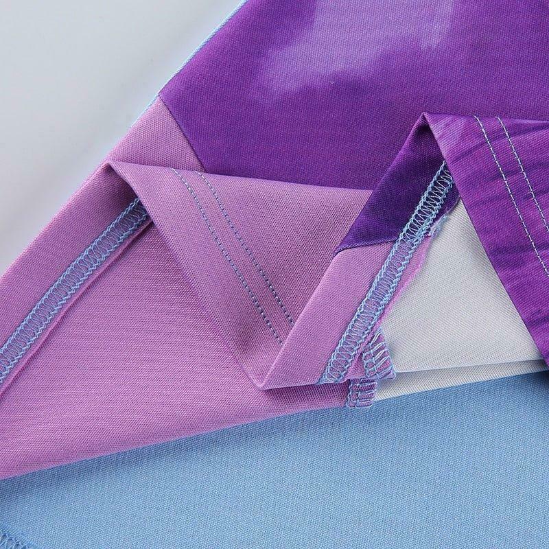 Y2K Aesthetic Patchwork Dress with Coquette Style and Grunge Flair Y2K Aesthetic Patchwork Dress with Coquette Style and Grunge Flair