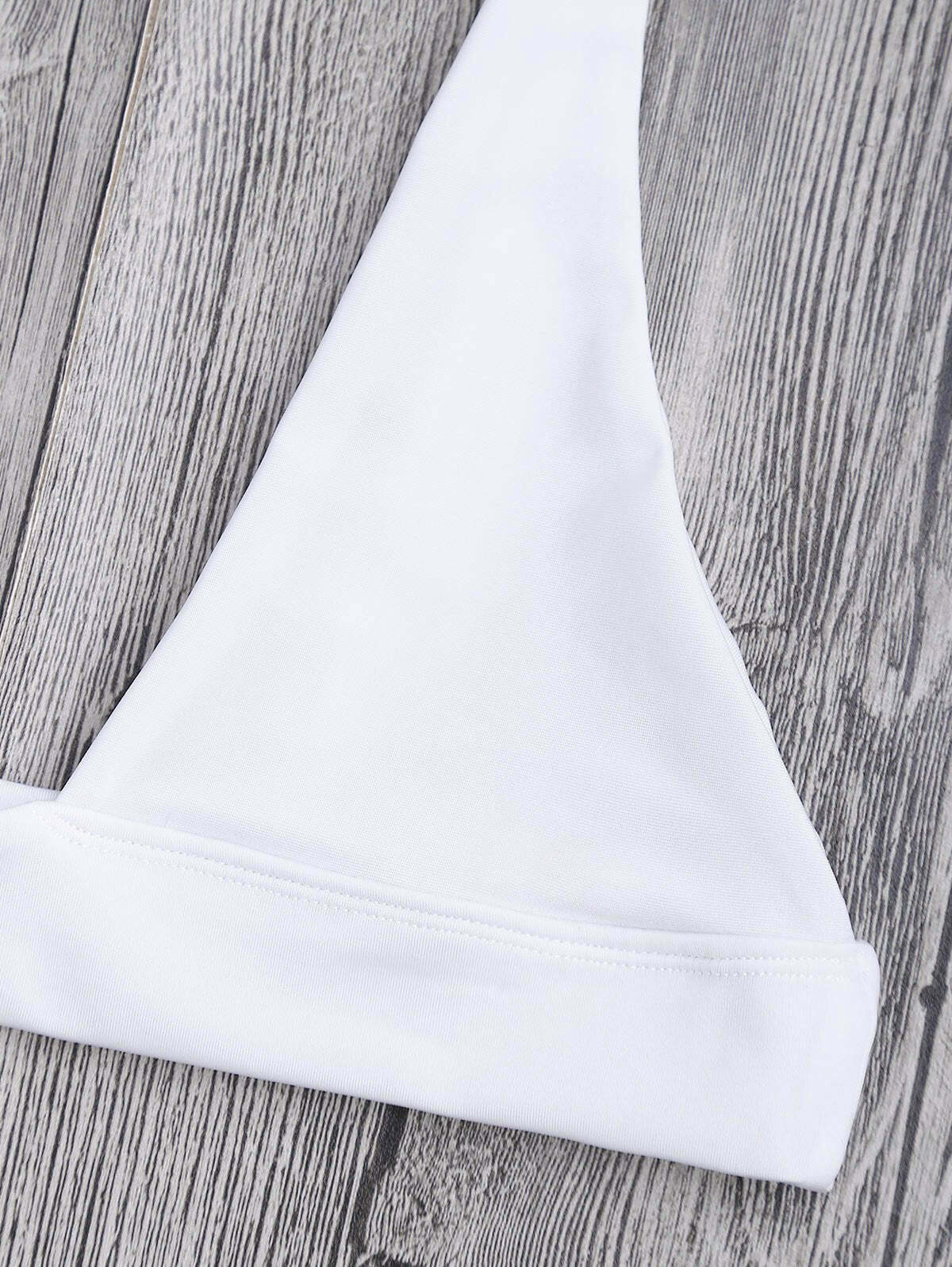 Y2K Aesthetic Plunge Bikini Top with High Cut Bottoms Y2K Aesthetic Plunge Bikini Top with High Cut Bottoms