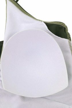 Y2K Aesthetic Plunge Neckline Plaited Swimwear for Niche Women Fashion