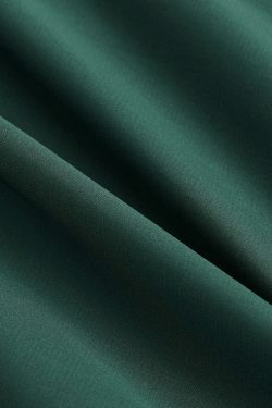 Y2K Aesthetic Plunge Neckline Satin Blouse for Women - Coquette Style Cute Tops & Grunge Fashion