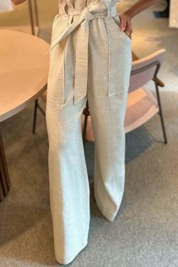 Y2K Aesthetic Polo Collar Waist Jumpsuit - Coquette Style Cargo Skirt & Grunge Aesthetic Top