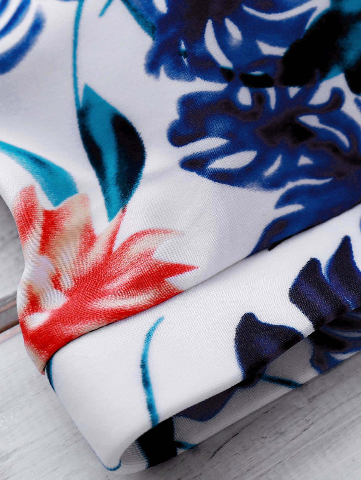 Y2K Aesthetic Printed Crop Top and Boyshorts Bikini Y2K Aesthetic Printed Crop Top and Boyshorts Bikini