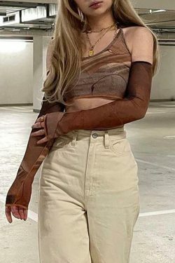 Y2K Aesthetic Printed Halter Crop Cami Top - Coquette & Grunge Style for Women