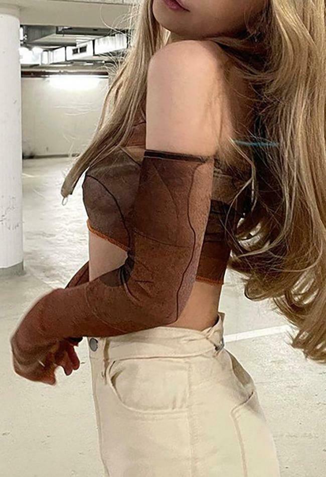 Y2K Aesthetic Printed Halter Crop Cami Top - Coquette & Grunge Style for Women Y2K Aesthetic Printed Halter Crop Cami Top - Coquette & Grunge Style for Women