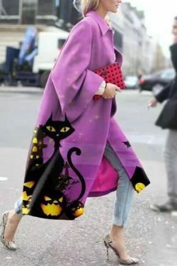 Y2K Aesthetic Printed Windbreaker with Flare Sleeves