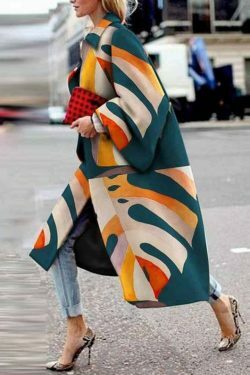 Y2K Aesthetic Printed Windbreaker with Flare Sleeves