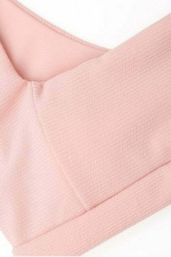 Y2K Aesthetic Ribbed Thong Bikini Set - Trendy Women's Fashion for Coquette and Grunge Styles