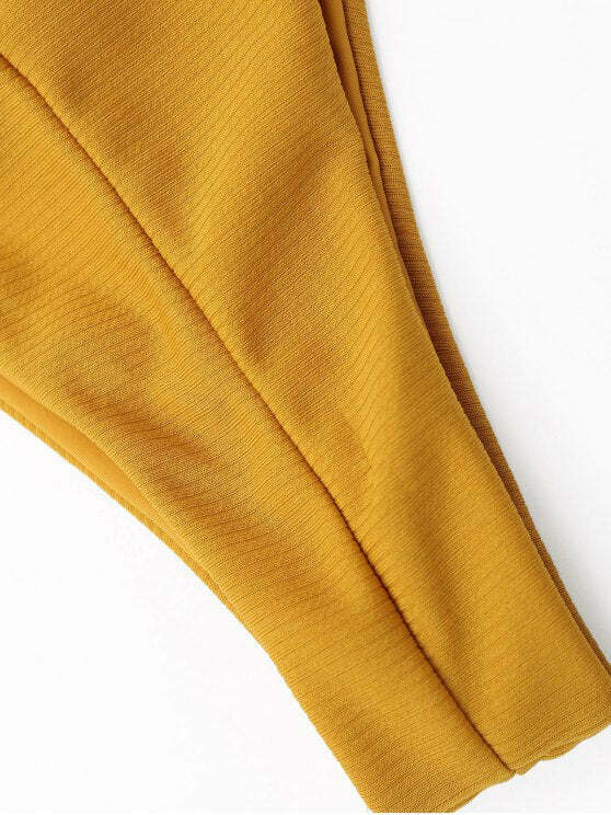 Y2K Aesthetic Ribbed Thong Bikini Set - Trendy Women's Fashion for Coquette and Grunge Styles