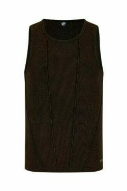 Y2K Aesthetic Ribbed Vest with Seam Detail - Coquette Style Grunge Fashion for Women