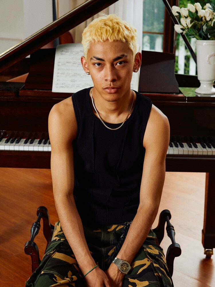 Y2K Aesthetic Ribbed Vest with Seam Detail - Coquette Style Grunge Fashion for Women Y2K Aesthetic Ribbed Vest with Seam Detail - Coquette Style Grunge Fashion for Women