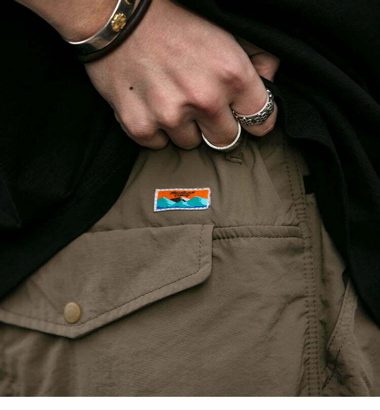 Y2K Aesthetic Ripstop Cargo Pants for Women - Coquette Style Grunge Fashion with Functional Pockets Y2K Aesthetic Ripstop Cargo Pants for Women - Coquette Style Grunge Fashion with Functional Pockets