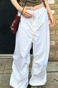 Y2K Aesthetic Ruched Cargo Skirt - Coquette Style Grunge Fashion for Women