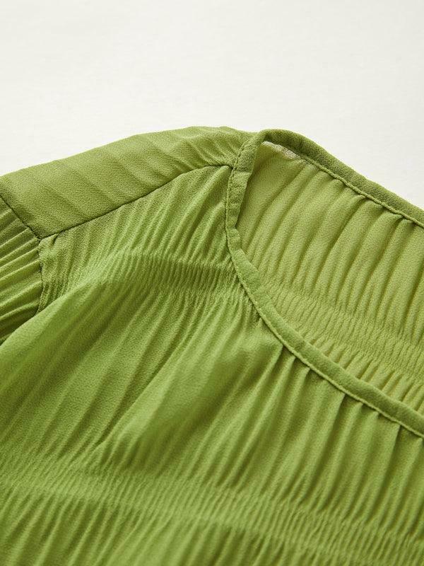 Y2K Aesthetic Ruched Flared Long Sleeve Tee for Women - Coquette & Grunge Style Fashion Y2K Aesthetic Ruched Flared Long Sleeve Tee for Women - Coquette & Grunge Style Fashion