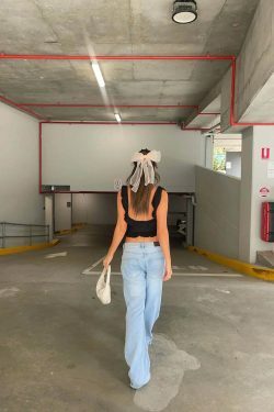 Y2K Aesthetic Ruffle Backless Top - Coquette Style Grunge Fashion - Cute Pastel Goth Outfit