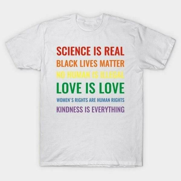 Y2K Aesthetic Science Is Real Black Lives Matter T-Shirt for Women - Coquette Grunge Style Y2K Aesthetic Science Is Real Black Lives Matter T-Shirt for Women - Coquette Grunge Style