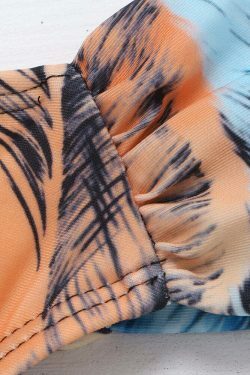 Y2K Aesthetic Scoop Back String Halter Bikinis - Women's Fashion Swimsuits