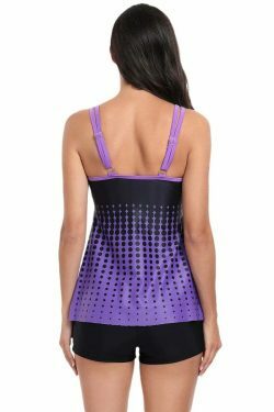 Y2K Aesthetic Sexy Gradient Split Swimsuit Bikini - Coquette & Grunge Style