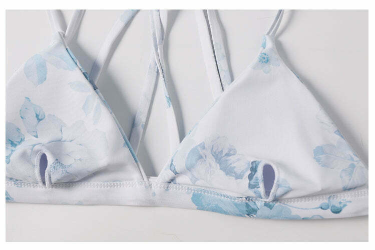 Y2K Aesthetic Sexy Print Wrap String Bikini - Niche Women Fashion Y2K Aesthetic Sexy Print Wrap String Bikini - Niche Women Fashion