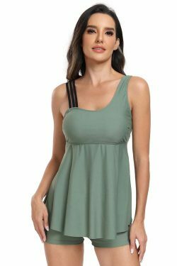 Y2K Aesthetic Sexy Ribbon Gradient Split Bikini - Coquette Style for Women