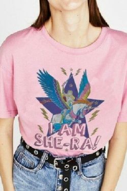 Y2K Aesthetic She-Ra Unisex T-Shirt - Coquette Fashion with Grunge Style
