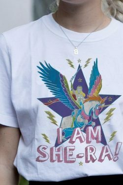 Y2K Aesthetic She-Ra Unisex T-Shirt - Coquette Fashion with Grunge Style