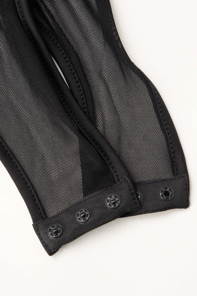 Y2K Aesthetic Sheer Mesh Strappy Cut Out Bodysuit for Women - Coquette & Grunge Style Fashion Y2K Aesthetic Sheer Mesh Strappy Cut Out Bodysuit for Women - Coquette & Grunge Style Fashion