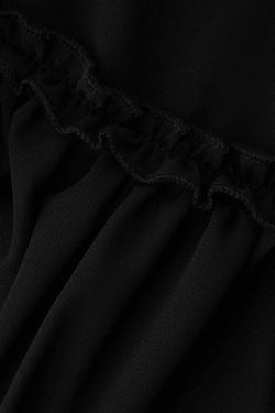 Y2K Aesthetic Sheer Ruffle Cami Top with Tie Front - Coquette Style Grunge Fashion for Women