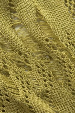 Y2K Aesthetic Sleeveless Knit Cover Up Dress - Coquette Style with Grunge & Pastel Goth Vibes