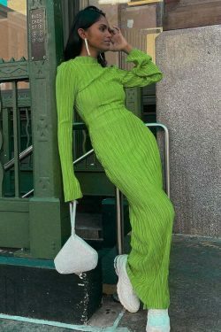 Y2K Aesthetic Slim Dress: Coquette & Grunge Style, Pastel Goth, Cargo