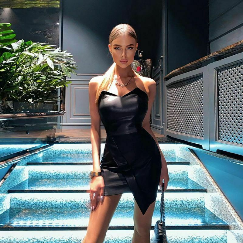 Y2K Aesthetic Slim Sleeveless Dress - Coquette Style Grunge Fashion - Cute Tops & Cargo Skirt Outfit Y2K Aesthetic Slim Sleeveless Dress - Coquette Style Grunge Fashion - Cute Tops & Cargo Skirt Outfit