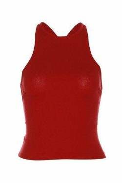Y2K Aesthetic Solid Color Backless Cropped Tank Top for Women - Coquette Style Grunge Fashion
