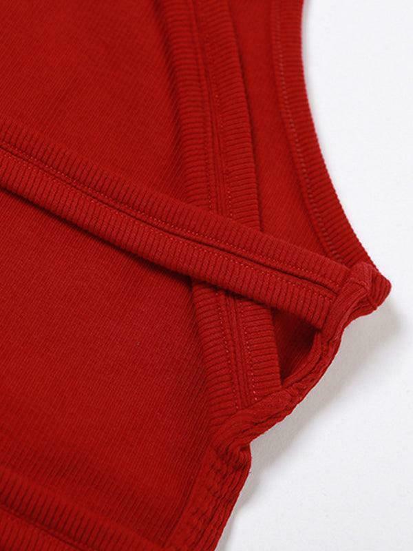 Y2K Aesthetic Solid Color Backless Cropped Tank Top for Women - Coquette Style Grunge Fashion Y2K Aesthetic Solid Color Backless Cropped Tank Top for Women - Coquette Style Grunge Fashion