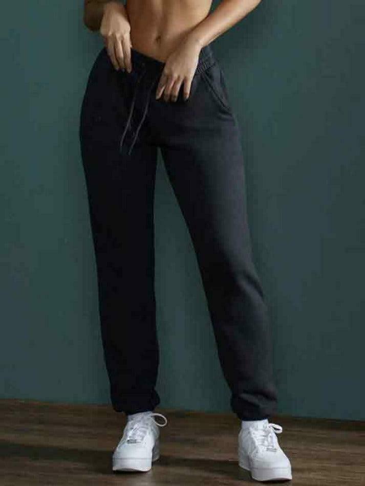 Y2K Aesthetic Solid Color High Waist Sporty Sweatpants for Women - Coquette Fashion Grunge Style Y2K Aesthetic Solid Color High Waist Sporty Sweatpants for Women - Coquette Fashion Grunge Style