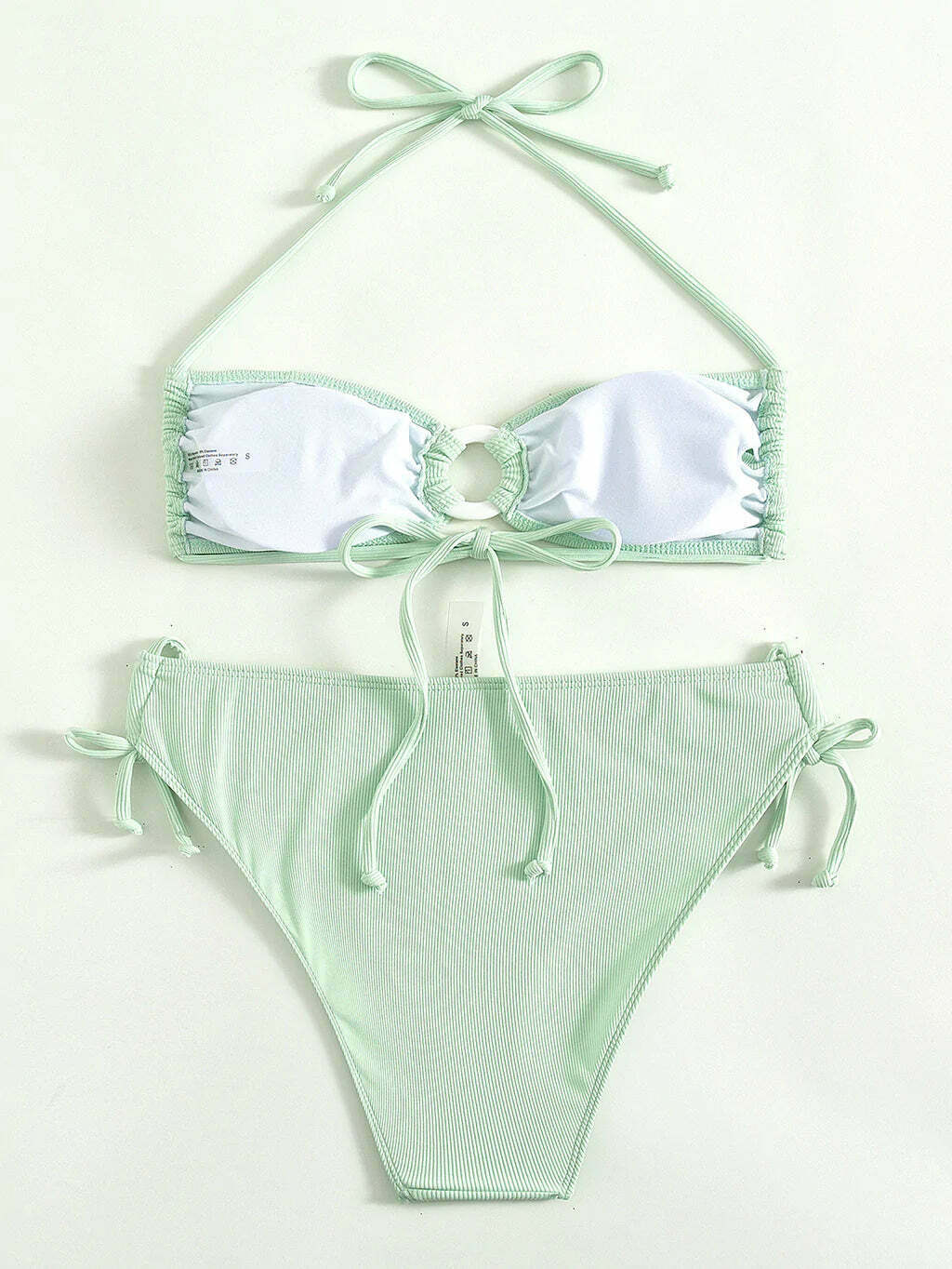 Y2K Aesthetic Solid Color Swimsuit Sexy Bikini for Niche Women Fashion Y2K Aesthetic Solid Color Swimsuit Sexy Bikini for Niche Women Fashion