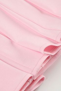 Y2K Aesthetic Spaghetti Strap Mini Dress - Coquette & Grunge Style, Pastel Goth, Cargo Skirt